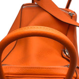 エルメス HERMES リンディ26 B刻 オレンジミニアン　SV金具 トリヨン レディース ショルダーバッグ