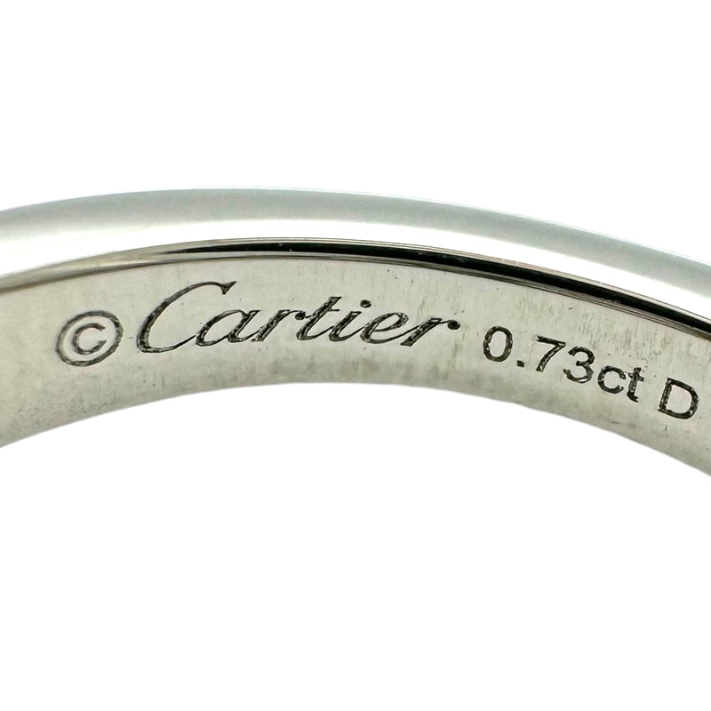 カルティエ Cartier MKコーフィルリング #46(約6号) Pt950 ダイヤモンド ジュエリー