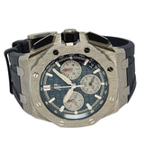 オーデマ・ピゲ AUDEMARS PIGUET ロイヤルオーク オフショア クロノグラフ 26420TI.OO.A027CA.01 ブルー チタン 自動巻き メンズ 腕時計