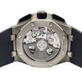 オーデマ・ピゲ AUDEMARS PIGUET ロイヤルオーク オフショア クロノグラフ 26420TI.OO.A027CA.01 ブルー チタン 自動巻き メンズ 腕時計