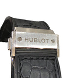 ウブロ HUBLOT ビッグバン　アエロバン　スチール　ダイヤモンド 311.SX.1170.GR.1104 ブラック ステンレススチール 自動巻き メンズ 腕時計