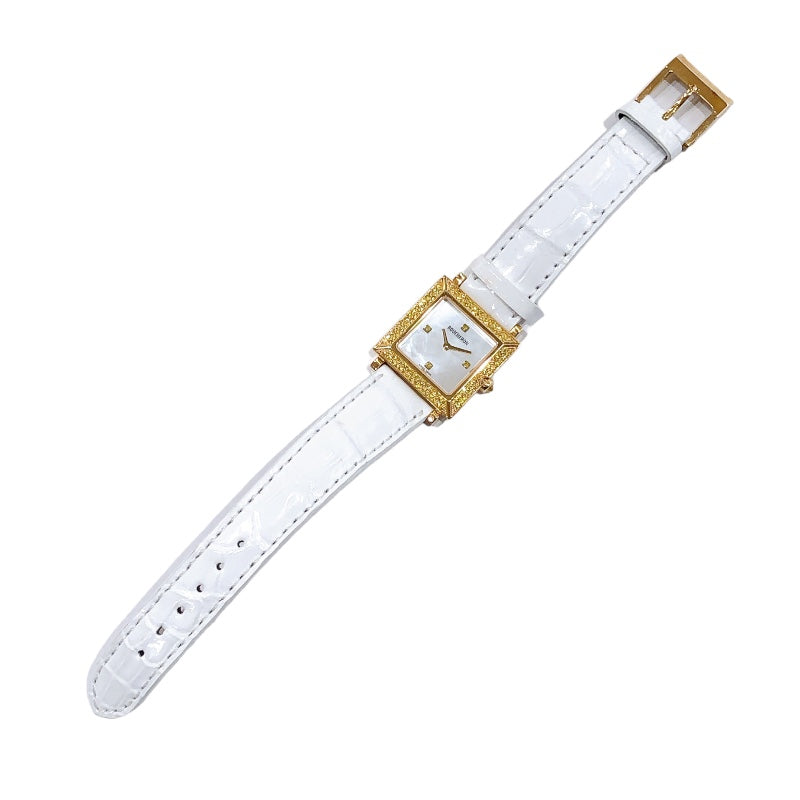 ブシュロン BOUCHERON ディアマン K18YG/レザー クオーツ レディース 腕時計 | 中古ブランドリユースショップ OKURA(おお蔵)