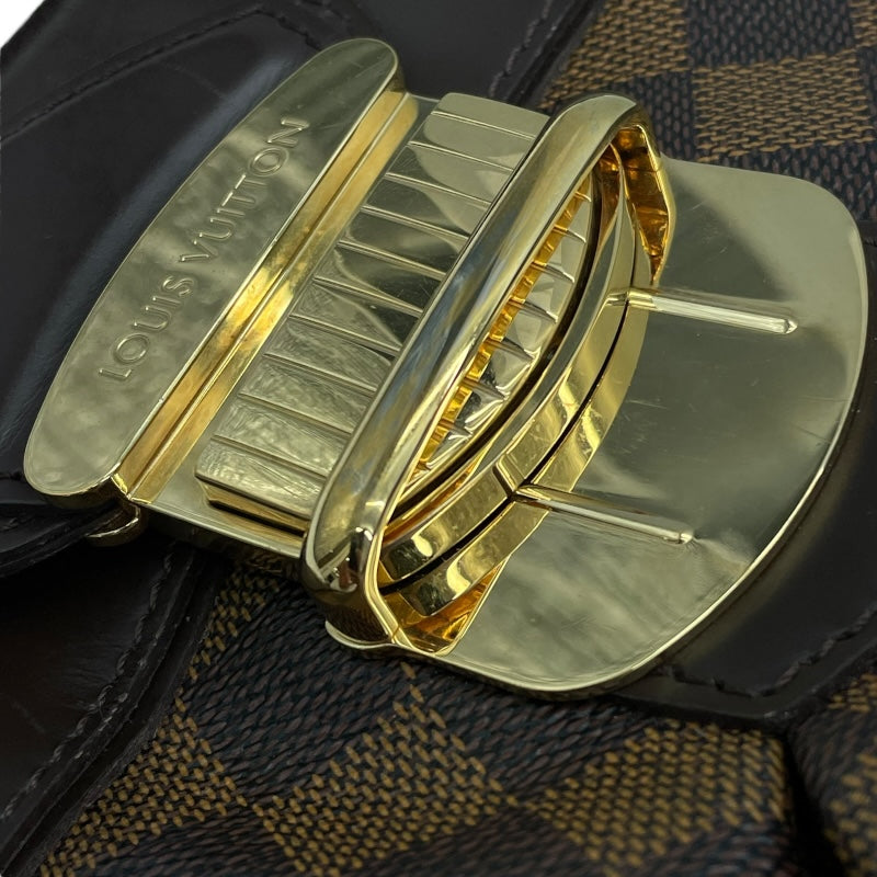ルイ・ヴィトン LOUIS VUITTON システィナMM N41541 ブラウン ダミエキャンパス メンズ トートバッグ