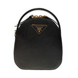 プラダ PRADA サフィアーノレザーオデットバックパック 1BZ047 ブラック/GD金具 レザー レディース リュック・デイパック