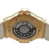 ウブロ HUBLOT ビックバン ゴールド ホワイトダイヤモンド 365.PE.2180.LR.1104 ホワイト K18PG/セラミック/純正ダイヤ/ラバーアリゲーターベルト メンズ 腕時計