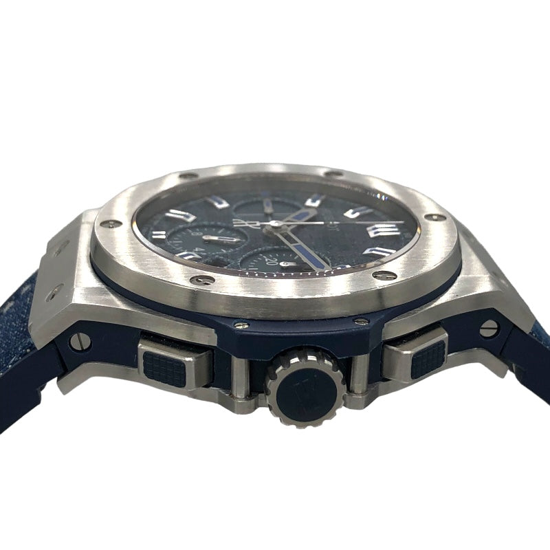 ウブロ HUBLOT ビッグバン ジーンズ スチールブルー 301.SX.2770.NR.JPN15 ブルー×シルバー SS/デニムラバー |  中古ブランドリユースショップ OKURA(おお蔵)