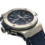 ウブロ HUBLOT ビッグバン ジーンズ スチールブルー 301.SX.2770.NR.JPN15 ブルー×シルバー SS/デニムラバー 自動巻き メンズ 腕時計