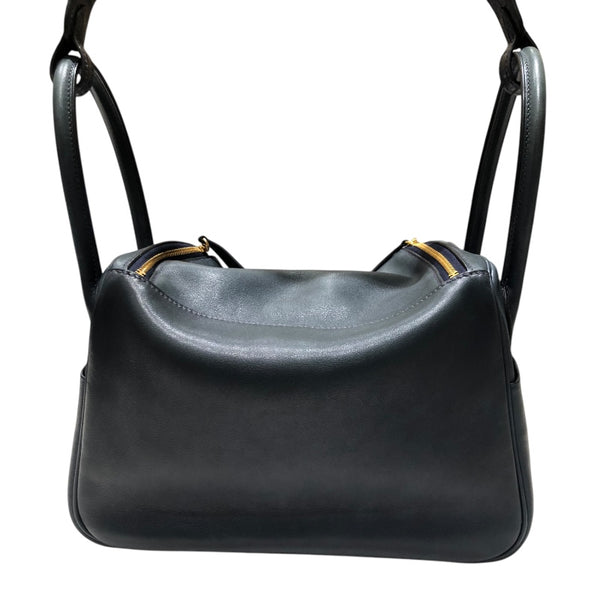 エルメス HERMES リンディ26 タッチ Z刻印 ブルーニュイ/GD金具 スイフト/ニロティカス レディース ショルダーバッグ