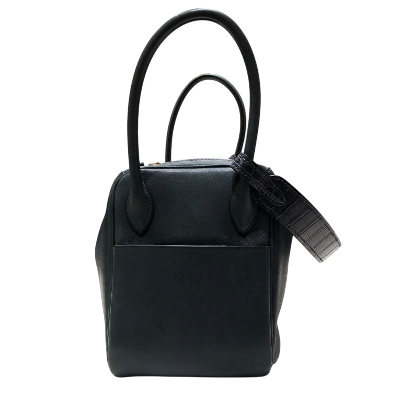エルメス HERMES リンディ26 タッチ Z刻印 ブルーニュイ/GD金具 スイフト/ニロティカス レディース ショルダーバッグ