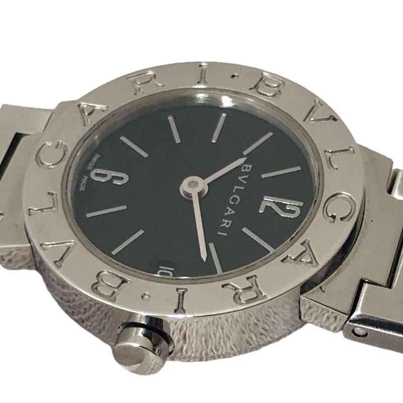 ブルガリ BVLGARI ブルガリブルガリ BB23SS ブラック文字盤 SS レディース 腕時計 | 中古ブランドリユースショップ  OKURA(おお蔵)