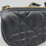 クリスチャン・ディオール Christian Dior 2WAY ショルダーバッグ ラムスキン レディース ショルダーバッグ