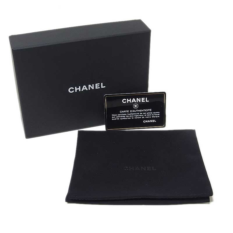 シャネル CHANEL ラッキーアンブレラ コンパクト ウォレット AP0264 ピンク 型押しレザー レディース 三つ折り財布