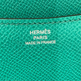 エルメス HERMES コンスタンス3 ミニ Z刻 ヴェールジェイド シルバー金具 エプソン レディース ショルダーバッグ