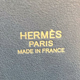 エルメス HERMES ボリード31 Y刻 ディープブルー  シルバー金具 トリヨンクレマンス レディース ショルダーバッグ