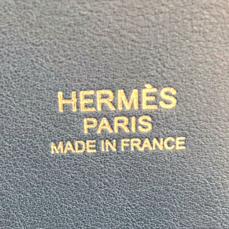 エルメス HERMES ボリード31 Y刻 ディープブルー  シルバー金具 トリヨンクレマンス レディース ショルダーバッグ