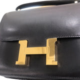 エルメス HERMES コンスタンス3 ミニ X刻 ブラック ゴールド金具 タデラクト レディース ショルダーバッグ