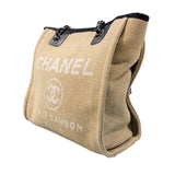 シャネル CHANEL ドーヴィルPM A66939 16番台 ベージュ シルバー金具 レディース ショルダーバッグ