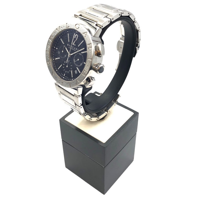 ブルガリ BVLGARI ブルガリブルガリ・クロノグラフ BB42SSCH