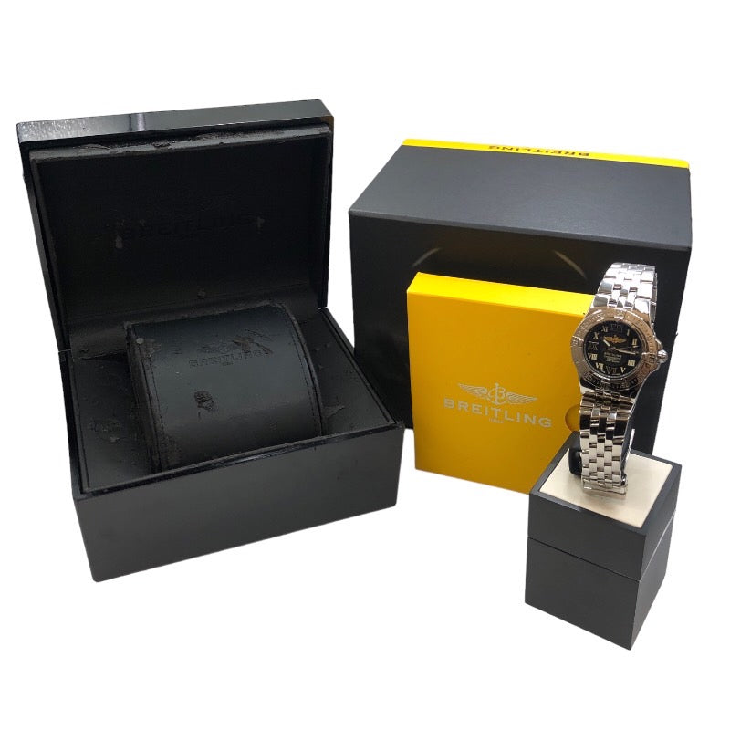 ブライトリング BREITLING スターライナー A71340 ステンレススチール クオーツ レディース 腕時計