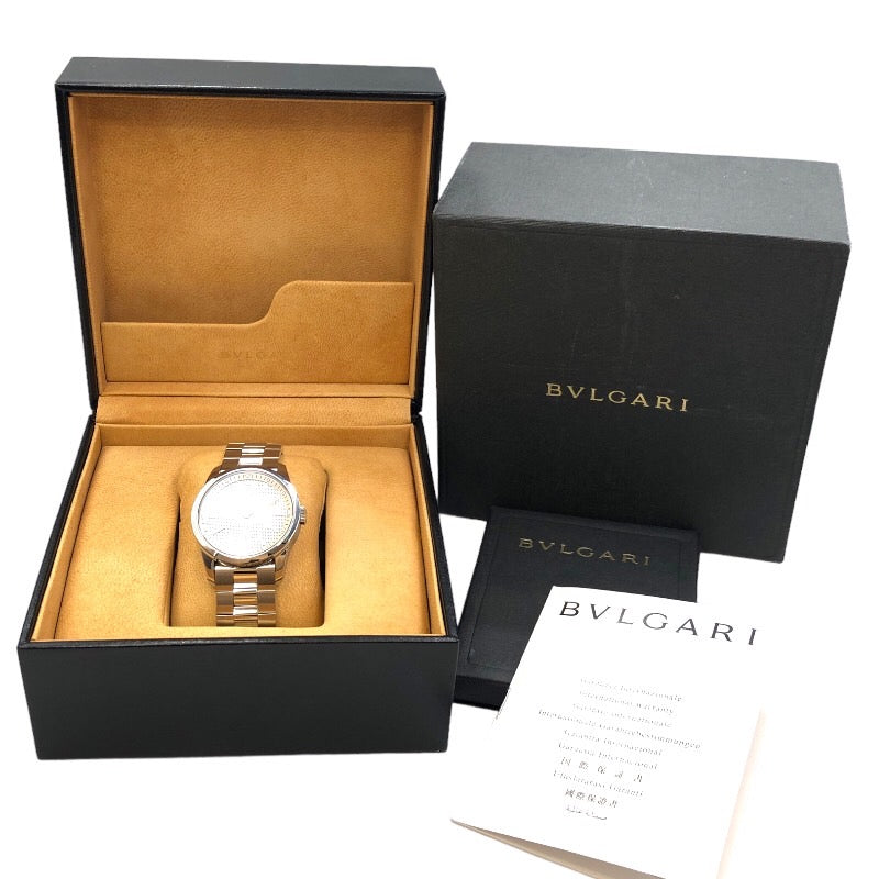 ブルガリ BVLGARI ソロテンポ ST37S グレー SS メンズ 腕時計 | 中古ブランドリユースショップ OKURA(おお蔵)