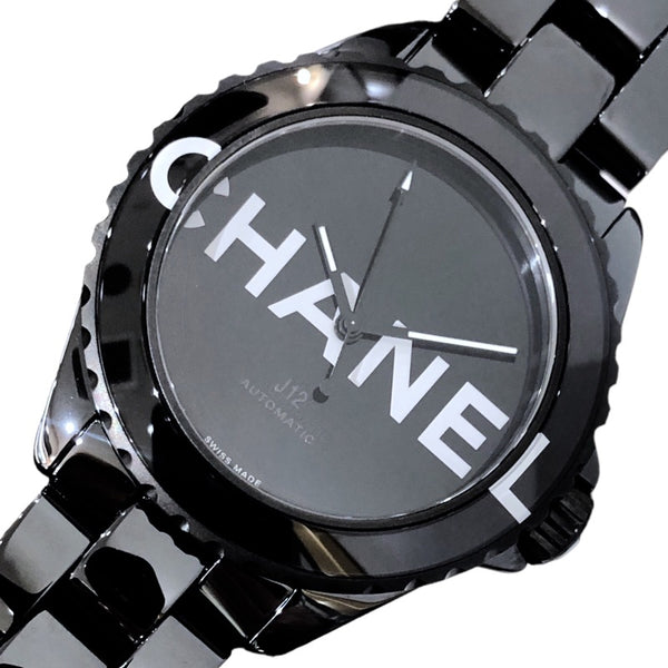 シャネル CHANEL J12 ウォンテッド ドゥ シャネル　38mm　数量限定モデル H7418 ブラック セラミック ブラックセラミック メンズ 腕時計