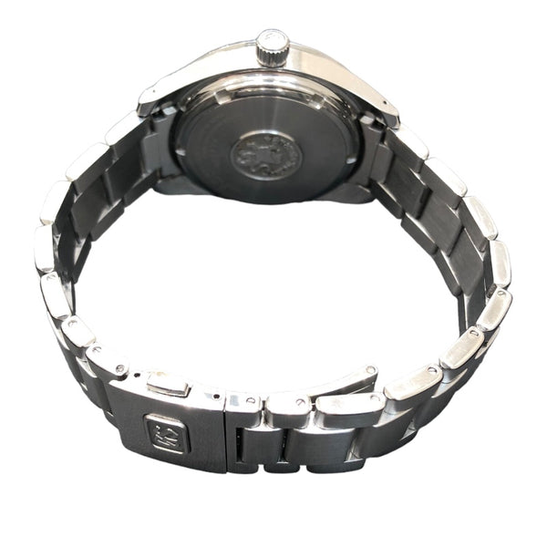 セイコー SEIKO ヘリテージコレクション スプリングドライブ SBGA101 ブラック SS メンズ 腕時計