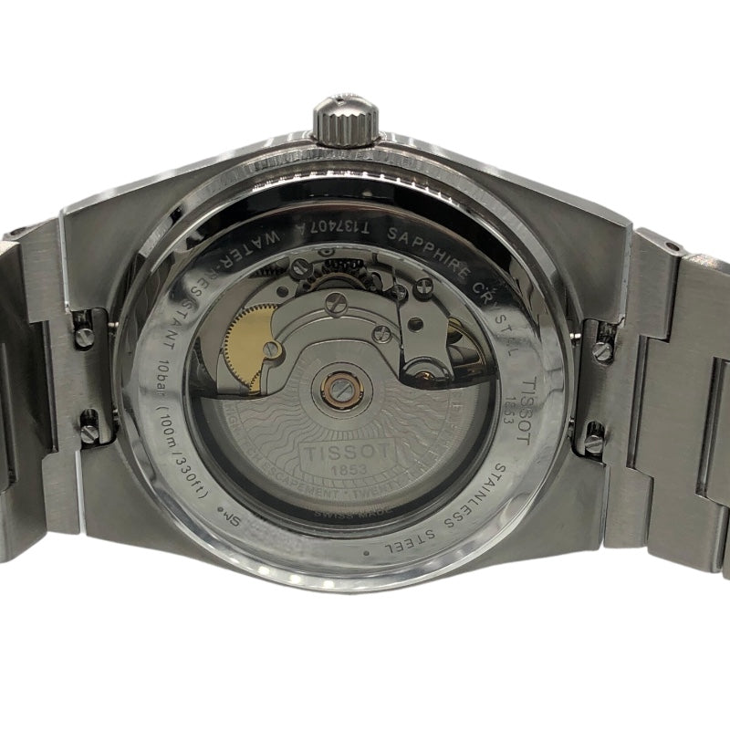 ティソ TISSOT PRX ピーアールエックス パワーマティック80 T137.407.11.041.00 ブルー SS メンズ 腕時計