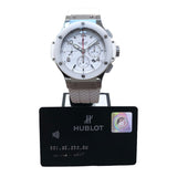 ウブロ HUBLOT ビッグバン サンモリッツ 301.SE.230.RW SS×ラバー メンズ 腕時計