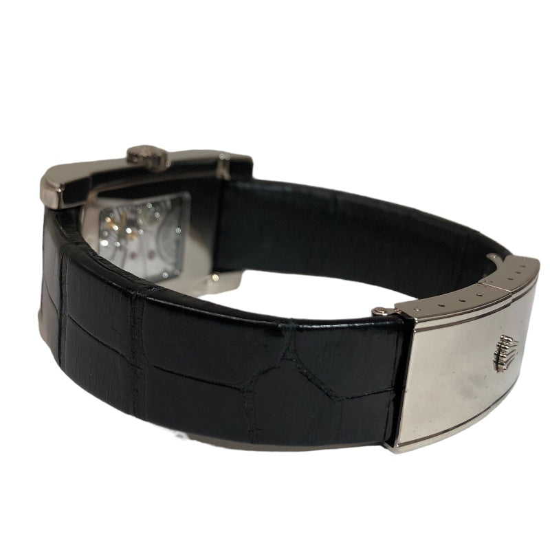 ロレックス ROLEX チェリーニプリンス 5443/9 ブラック K18ホワイトゴールド クロコベルト メンズ 腕時計 |  中古ブランドリユースショップ OKURA(おお蔵)