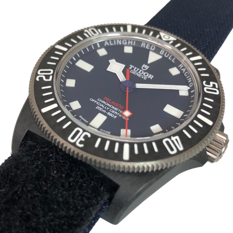チューダー/チュードル TUDOR ペラゴス FXD 25707KN ブルー文字盤 チタン/カーボン メンズ 腕時計