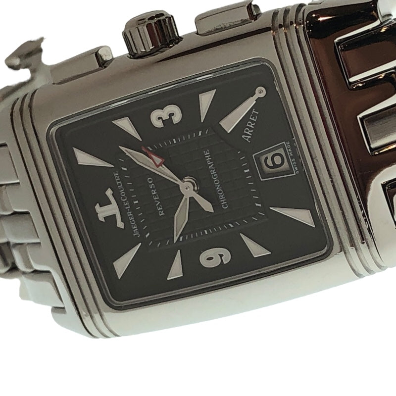 ジャガー・ルクルト JAEGER-LE COULTRE レベルソ グランスポール クロノグラフ 295.8.59 SS レディース 腕時計 |  中古ブランドリユースショップ OKURA(おお蔵)