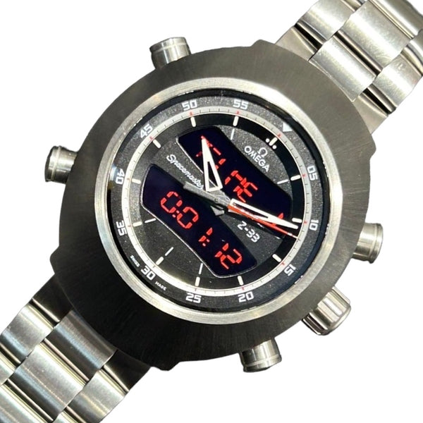 オメガ OMEGA スピードマスター スペースマスター Z-33 325.90.43.79.01.001 ブラック チタン チタン メンズ 腕時計