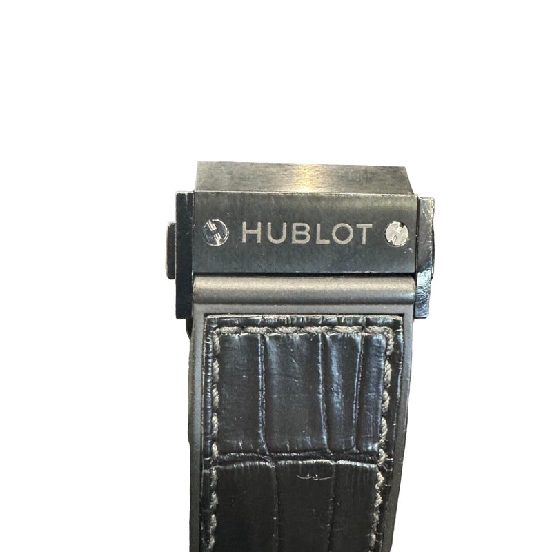ウブロ HUBLOT クラシック・フュージョン トゥールビヨン クロノグラフ スケルトン オールブラック 506.CM.0140.LR セラミック  メンズ 腕時計