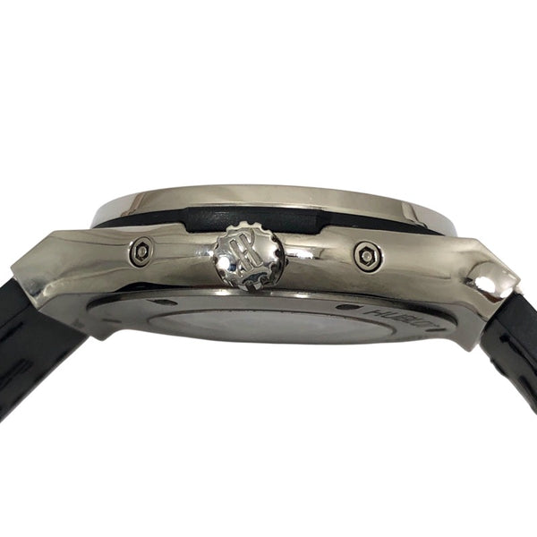ウブロ HUBLOT クラシック フュージョン アエロ フュージョン ムーンフェイズ チタニウム 517.NX.0170.LR グレー チタン 自動巻き メンズ 腕時計