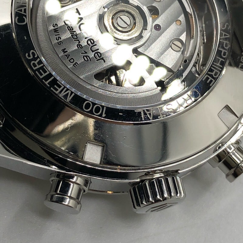 タグ・ホイヤー TAG HEUER カレラ キャリバー16 クロノグラフ CV2A1AB 黒文字盤 ステンレススチール メンズ 腕時計