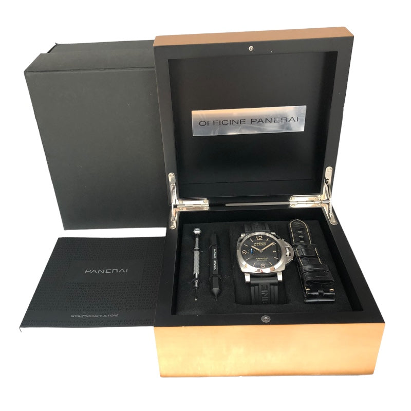 パネライ PANERAI ルミノールマリーナ １９５０ ３デイズ アッチャイオ PAM01312 ステンレススチール メンズ 腕時計 |  中古ブランドリユースショップ OKURA(おお蔵)