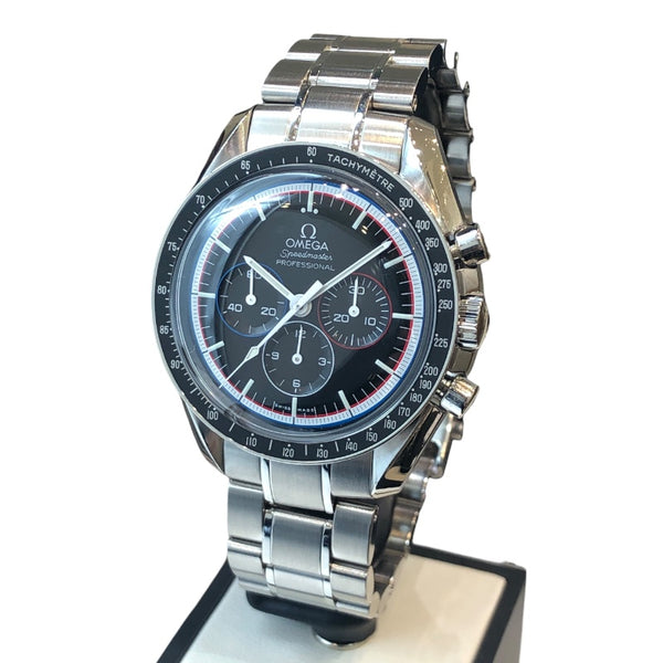 オメガ OMEGA スピードマスター プロフェッショナル ムーンウォッチ アポロ15号 40周年記念モデル 311.30.42.30.01.003 ブラック ステンレススティール 手巻き メンズ 腕時計