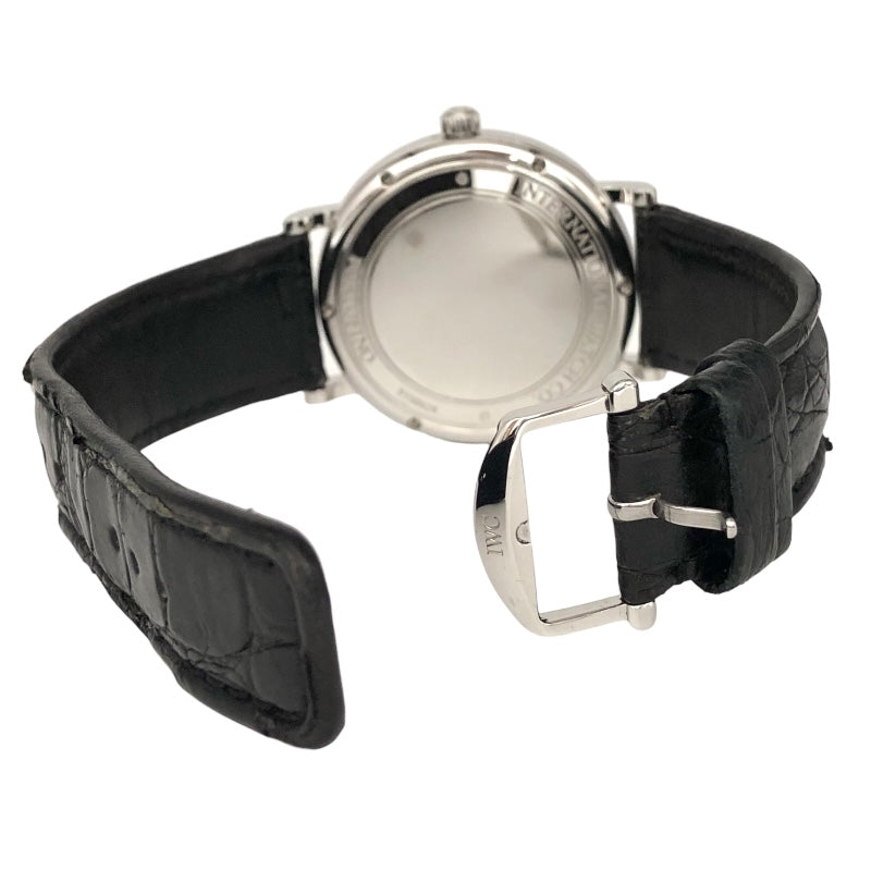 インターナショナルウォッチカンパニー IWC ポートフィノ オートマティック IW356502 黒文字盤 ステンレス 自動巻き メンズ 腕時計