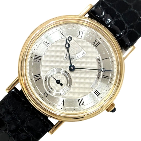 ブレゲ Breguet クラシック 3380BA/12/286 シルバー K18WG/純正ベルト/純正尾錠 手巻き メンズ 腕時計 |  中古ブランドリユースショップ OKURA(おお蔵)