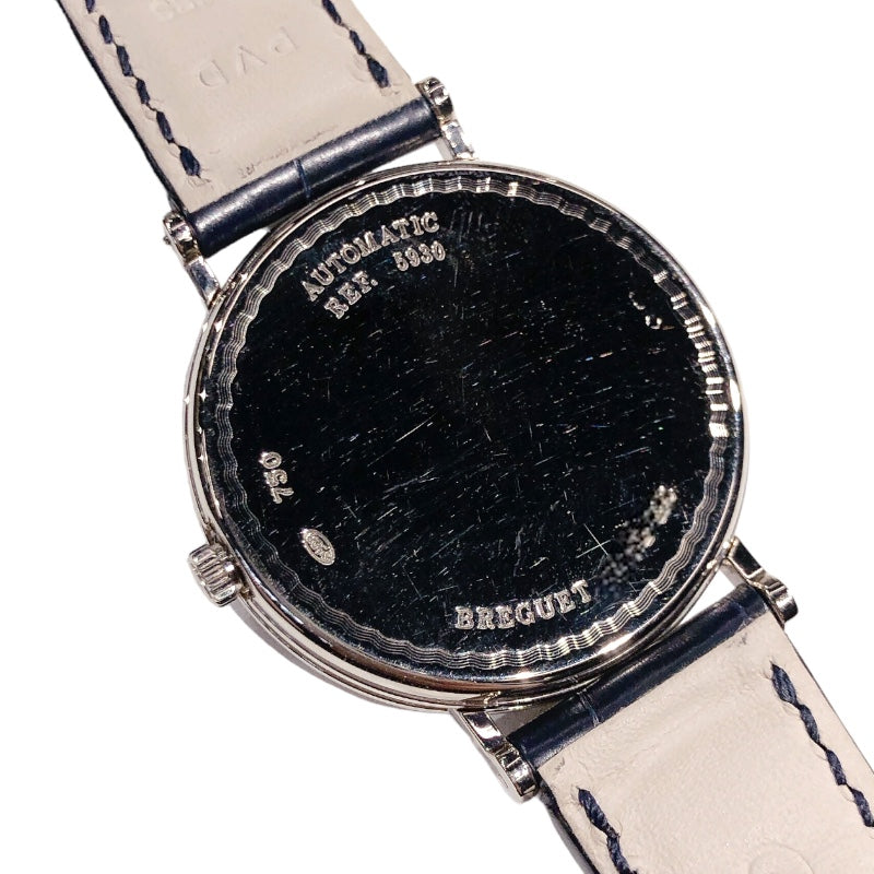 ブレゲ Breguet クラシック ツインバレル 5930BB/12/986 K18ホワイトゴールド メンズ 腕時計