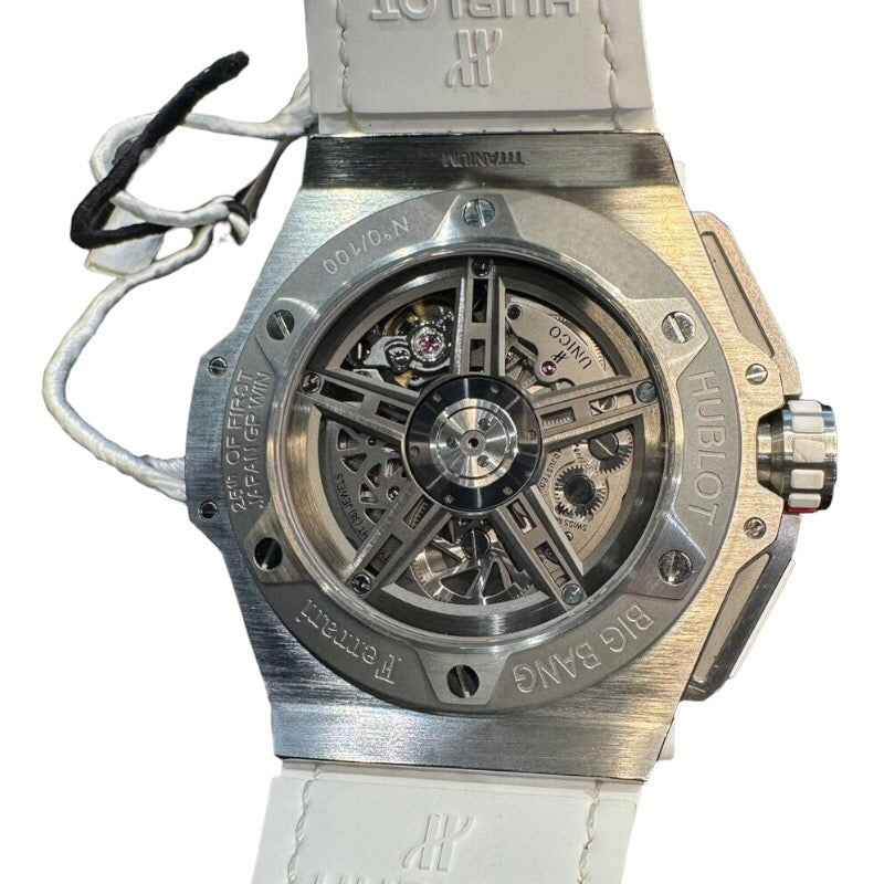 ウブロ HUBLOT ビッグ・バン フェラーリ カリフォルニア30 ジャッポーネ 401.NE.0123.VR.FJP13 チタン メンズ 腕時計