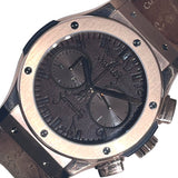 ウブロ HUBLOT クラシック・フュージョン クロノグラフ ベルルッティスクリット 521.OX.0500.VR.BER17 ブラウン K18PG メンズ 腕時計