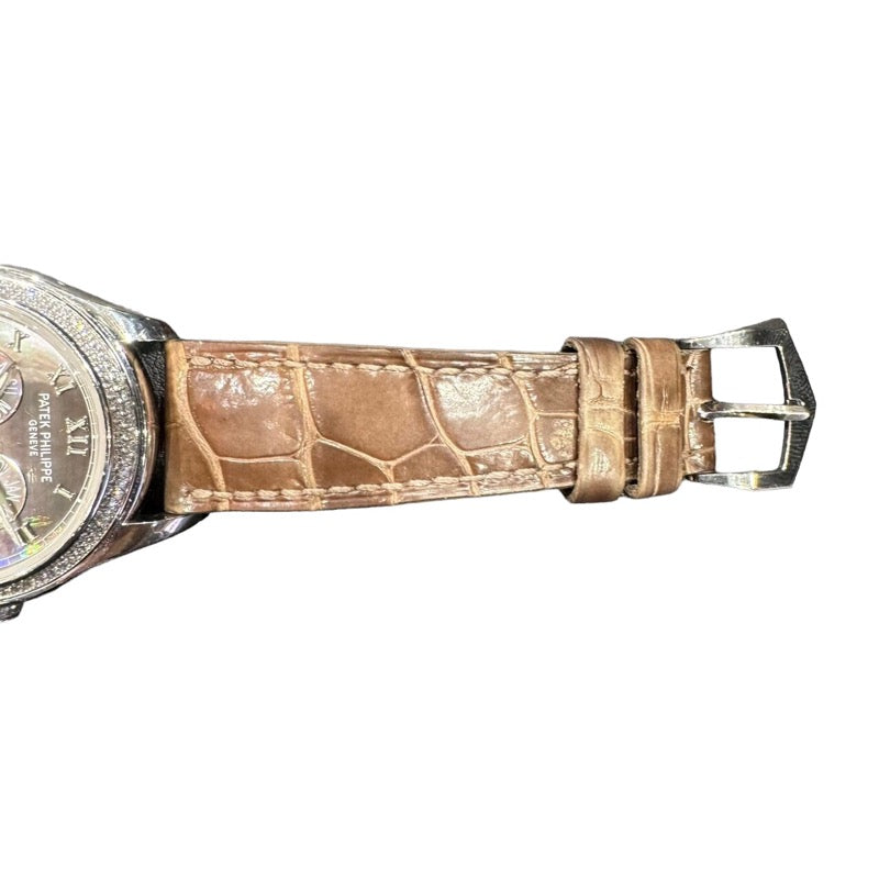パテック・フィリップ PATEK PHILIPPE コンプリケーション　アニュアルカレンダー ブラックシェル 4936G-001 ブラックシェル K18ホワイトゴールド メンズ 腕時計