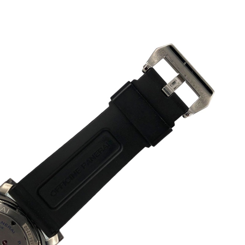 パネライ PANERAI ルミノール マリーナ 8デイズ PAM00510 ブラック SS/ラバーベルト メンズ 腕時計