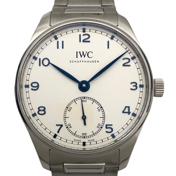 インターナショナルウォッチカンパニー IWC ポルトギーゼ　オートマティック40 IW358312 ホワイト SS 自動巻き メンズ 腕時計