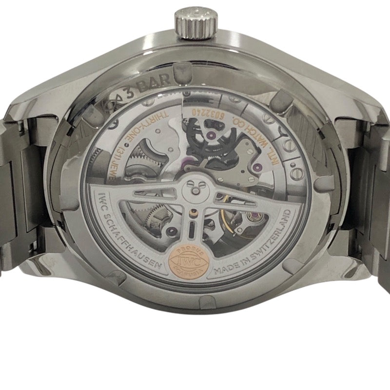 インターナショナルウォッチカンパニー IWC ポルトギーゼ　オートマティック40 IW358312 ホワイト SS 自動巻き メンズ 腕時計