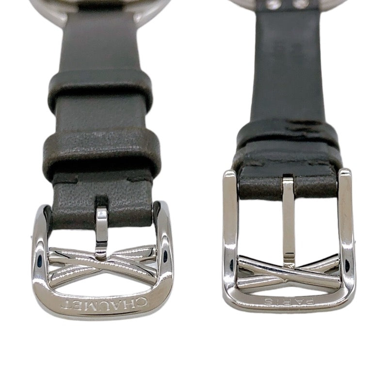 Chaumetショーメ ステンレススチール カフス ショーメ CHAUMET リアン W23211-01A シルバー ステンレス