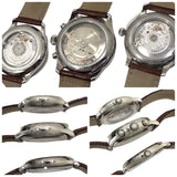 ロンジン LONGINES ロンジン130周年記念 3本セット L.2.615.4.13.2/L.2.61.4.4.13.2/L.2.613.4.132 SS/レザーストラップ 自動巻き メンズ 腕時計