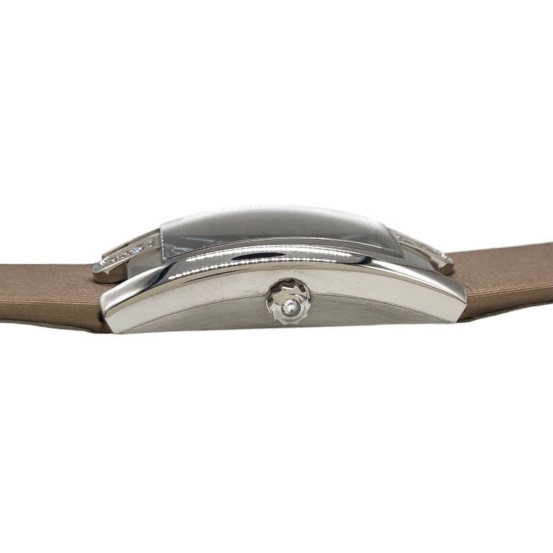 ハリーウィンストン HARRY WINSTON アヴェニューC ミニ ブラックシェル 332LQWLMKD01 SP1 ブラックシェル K18ホワイトゴールド クオーツ レディース 腕時計