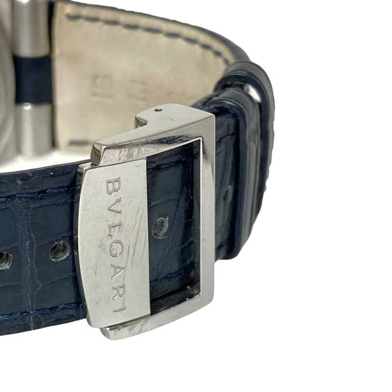 ブルガリ BVLGARI ディアゴノ メンズ 良品 箱・保証書 ブルガリ / BVLGARI ディアゴノ DG40SV ブラック メンズ 時計